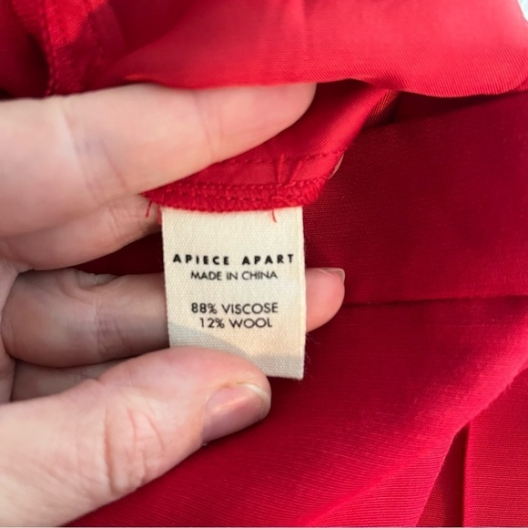 APIECE APART Rene Flare Trouser Pant - Picture 10 of 11